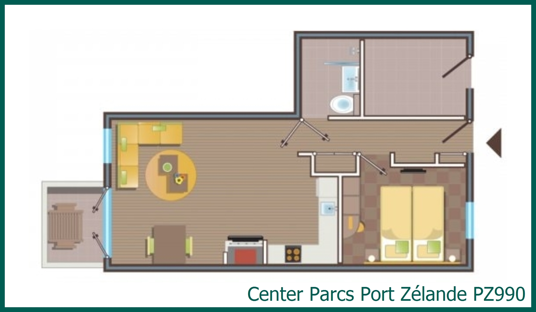 Appartement Premium PZ990 à Port Zélande
