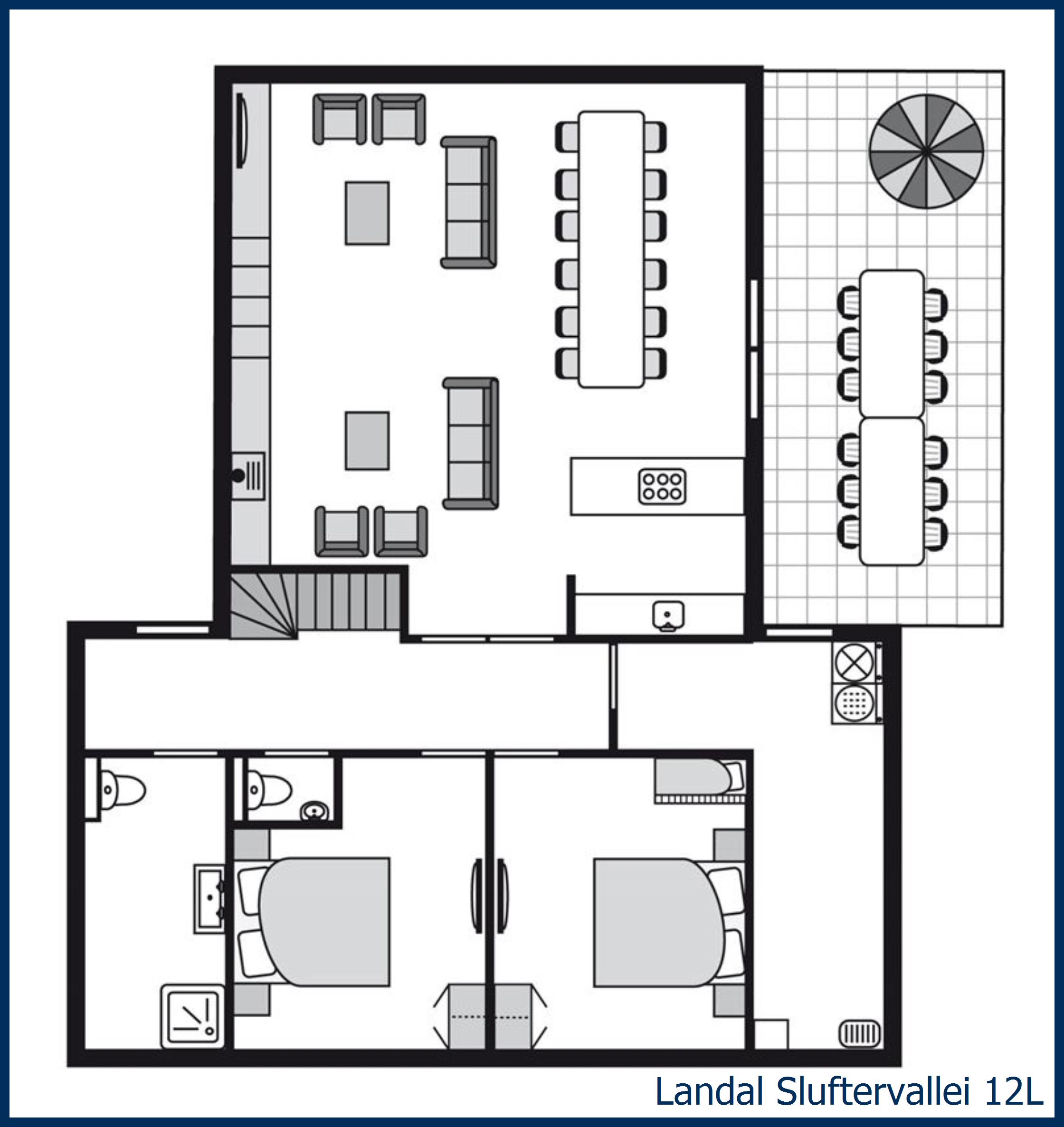 Bungalow 12L à Sluftervallei