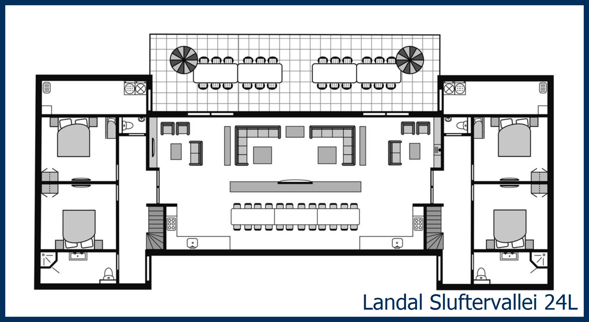 Bungalow 24L à Sluftervallei