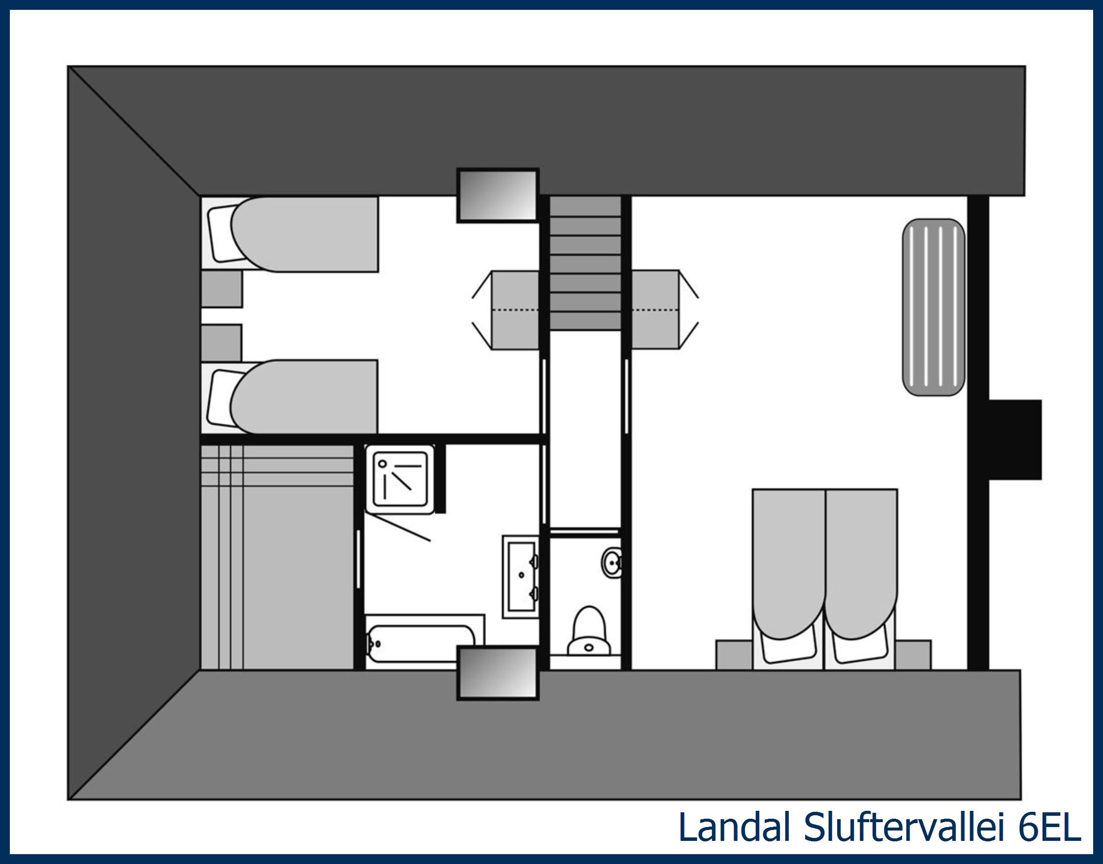 Bungalow 6EL à Sluftervallei