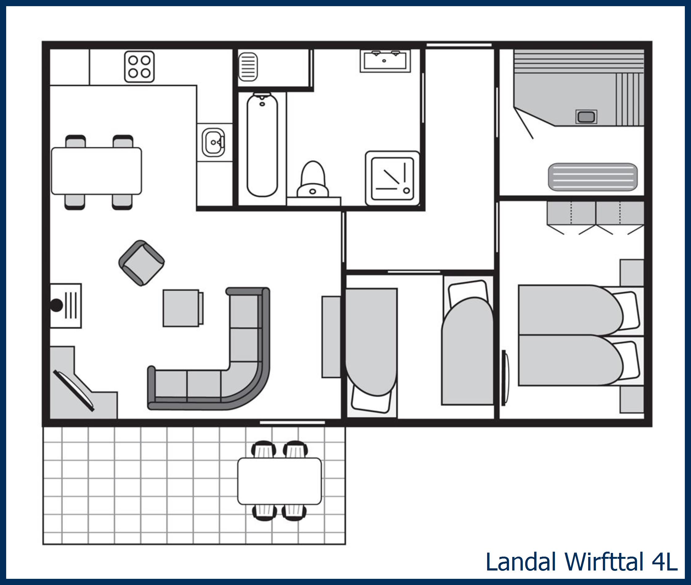 Bungalow 4L à Wirfttal