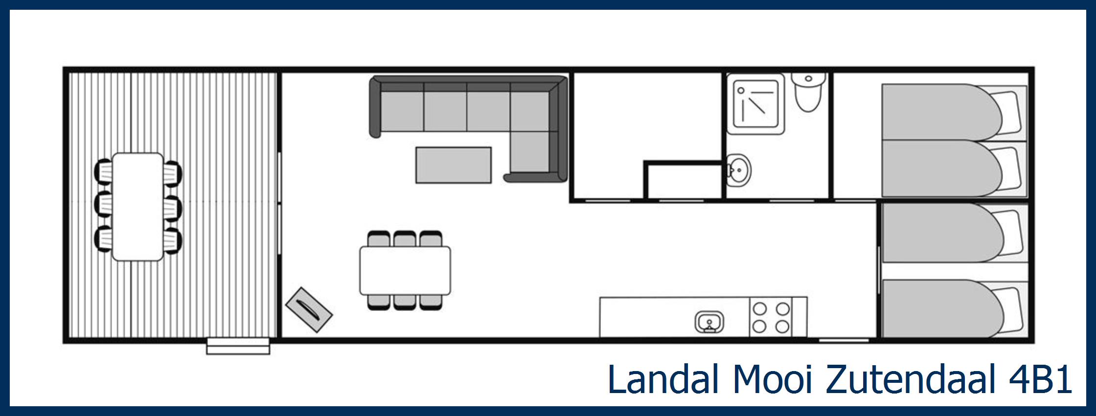 Chalet 4B1 à Mooi Zutendaal