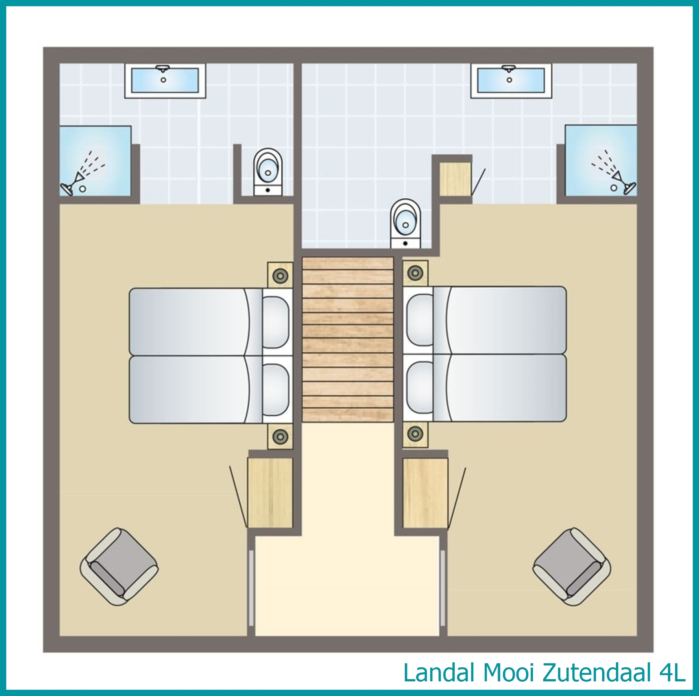 villa Wellness 4 personnes 4L à Mooi Zutendaal