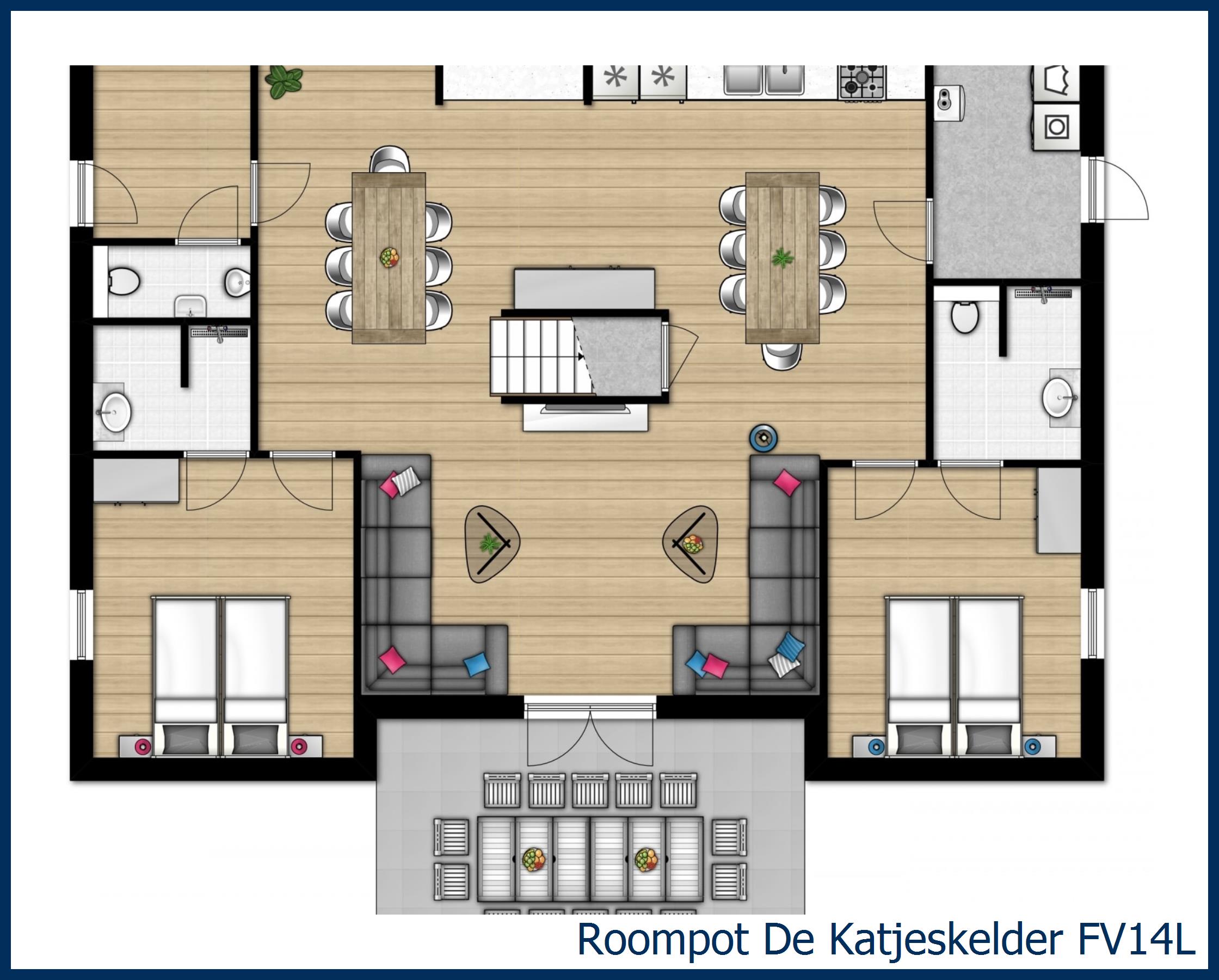 Bungalow FV14L à De Katjeskelder