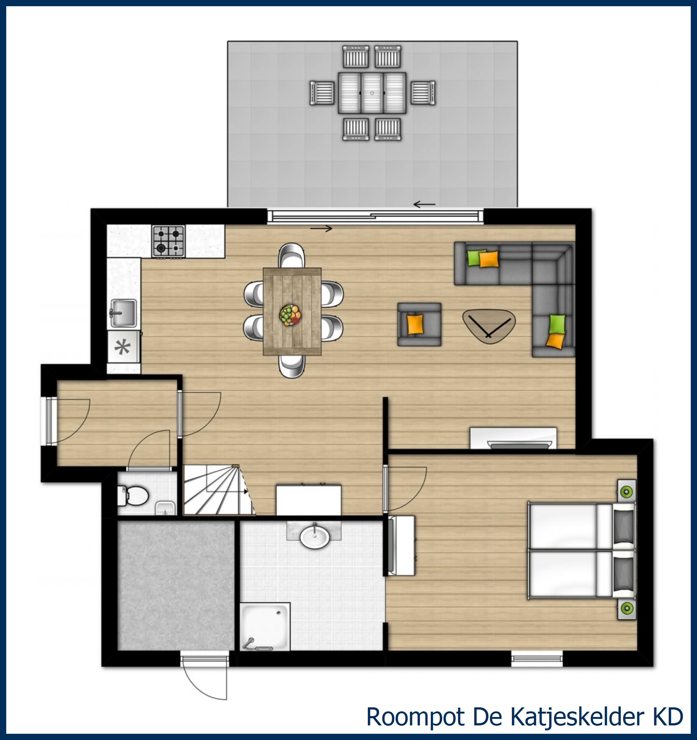 Bungalow KD à De Katjeskelder