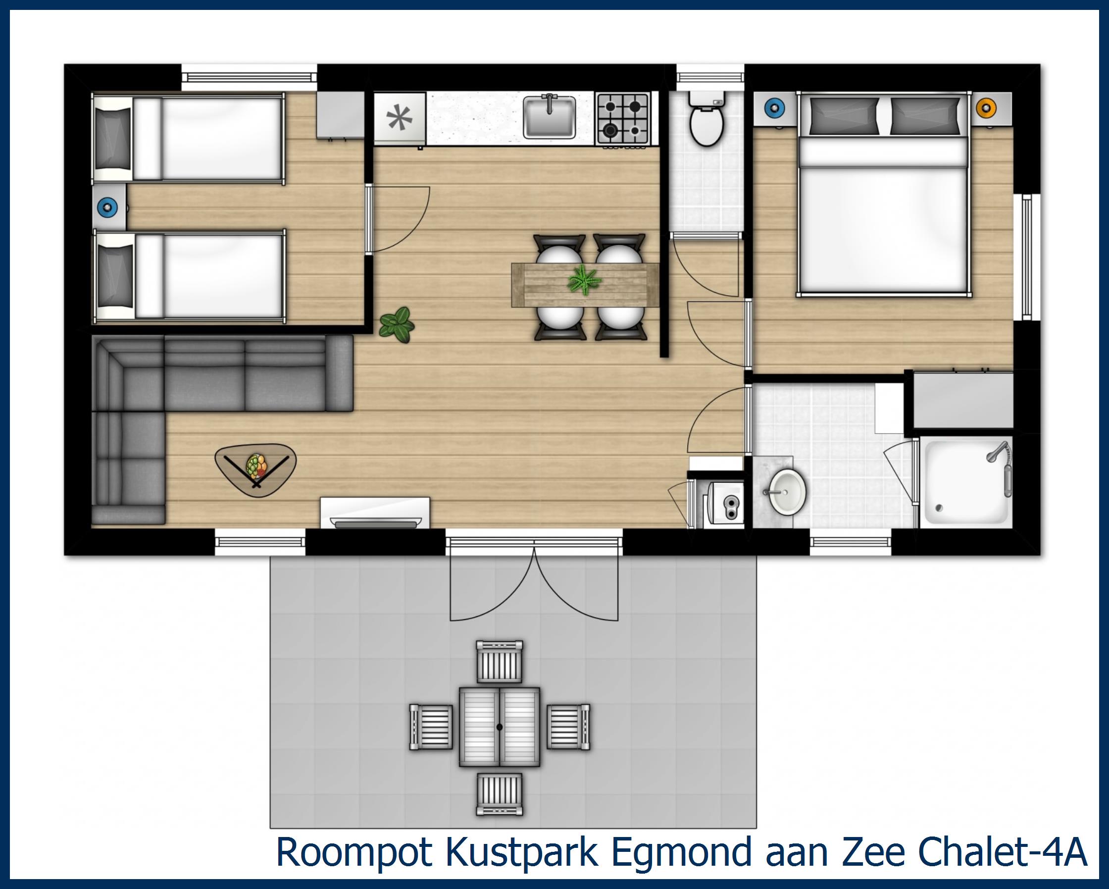 Chalet 4A à Kustpark Egmond aan Zee