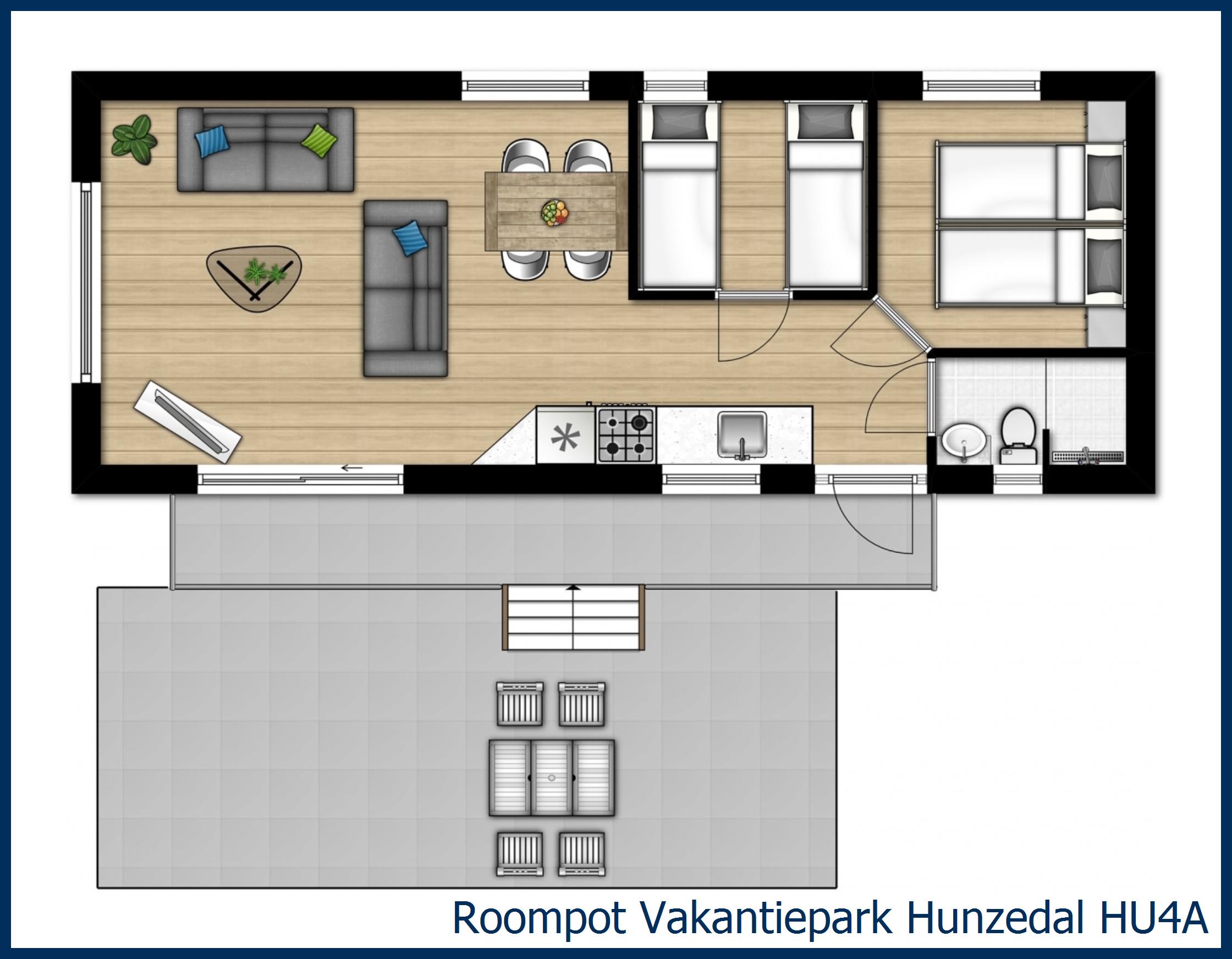 Chalet HU4A à Hunzedal