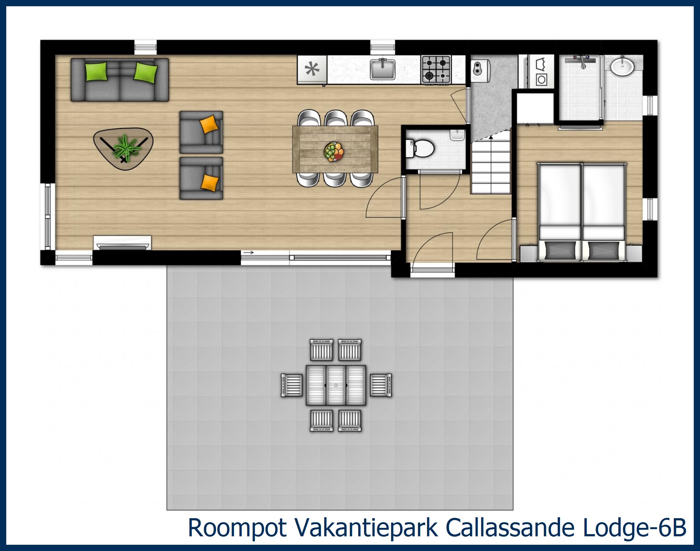 Pavillon Lodge-6B à Callassande